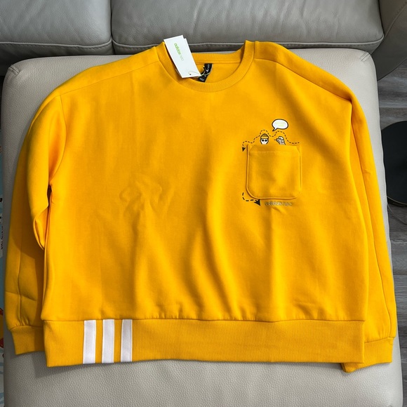 NWT - Adidas Neo Women’s Front Pocket Sweatshirt - Size XL - Picture 2 of 7